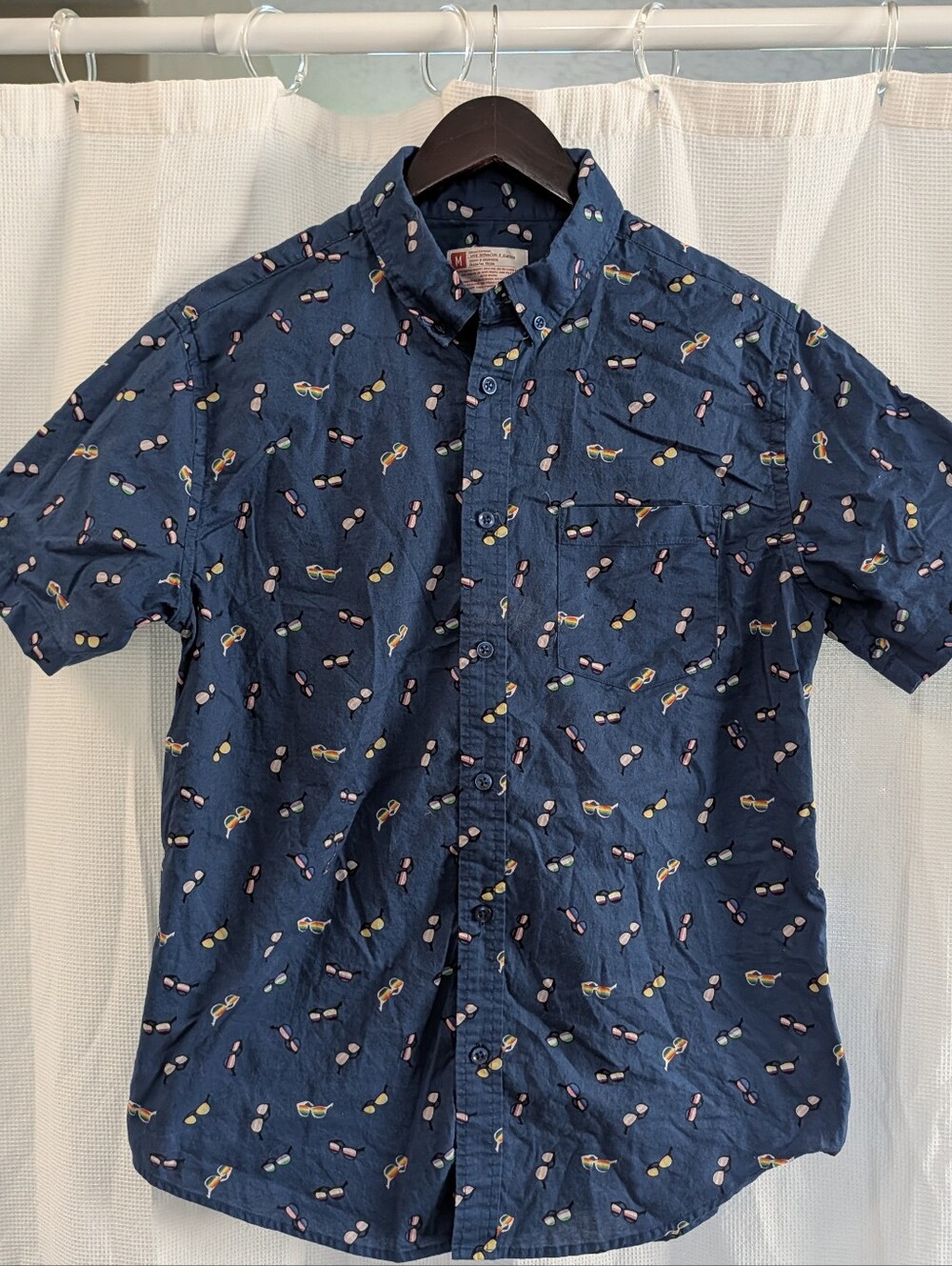 Pride Rainbow And Flag Sunglasses Button Down